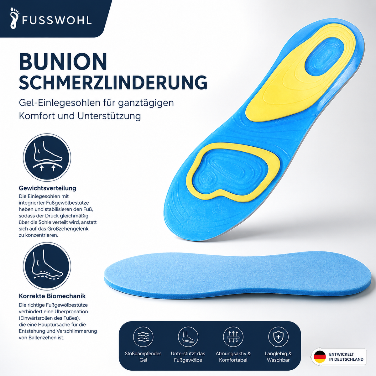 FussWohl™ Semelle intérieure