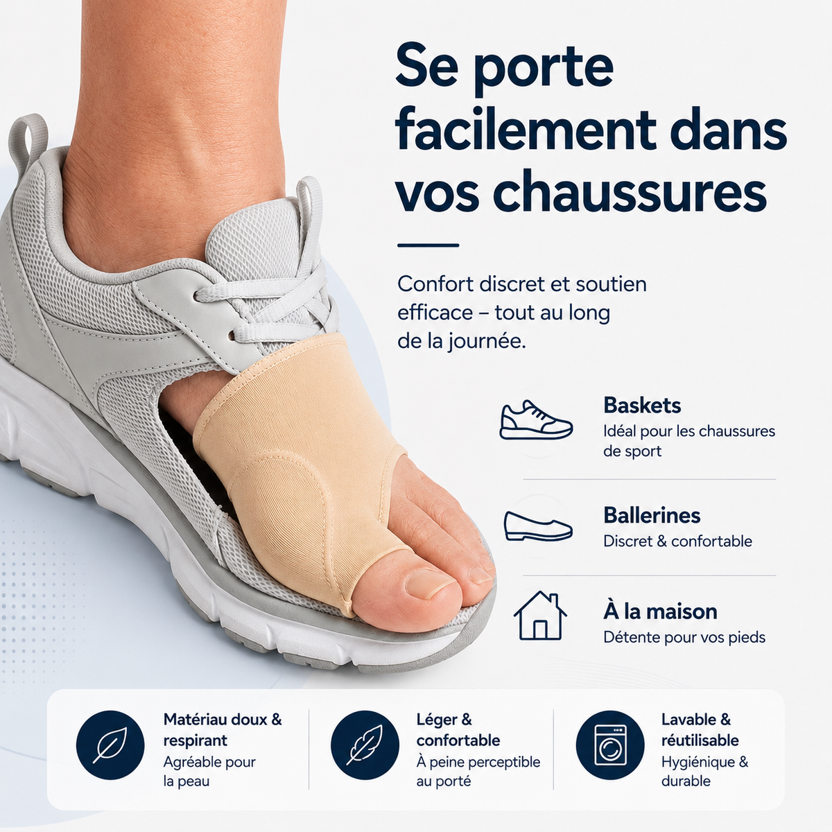 ZehenFit™ Sleeve Correcteur d’Orteil