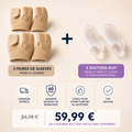 ZehenFit™ Formule Complète — 3 paires + 2 Soutiens Nuit